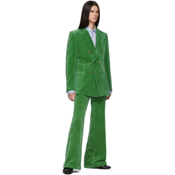 Gucci Pre-Fall 2019 Velvet Trousers size 52 IT (42 US) - Picture 7 of 7